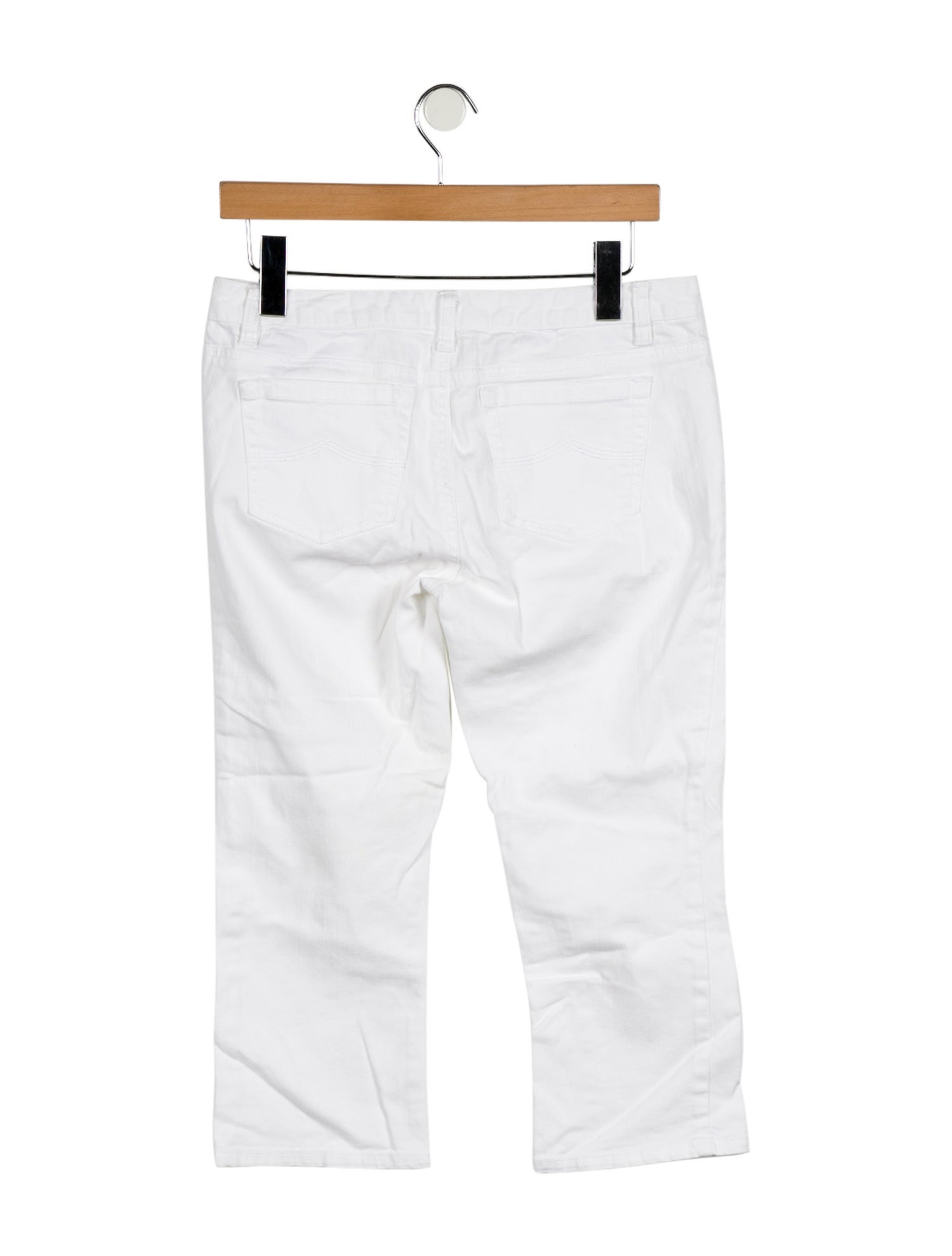 Michael Kors Low-Rise Straight Leg Jeans